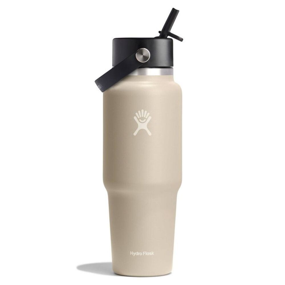 Open Box - Hydro Flask -  32oz Wide Mouth Flex Straw  Off-White